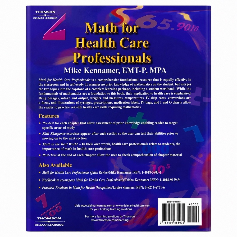 Math and Writing for Health Science Ser.: Math for Health Care Professionals by - Picture 3 of 7